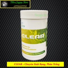 CZ9 CLEAR - Viên Chuyên Xử Lý Sình Bụng và Phân Trắng cho Cá Cảnh (Hàng Cty - Lọ 20v)