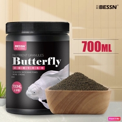Cám Cá Chép Sư Tử BESSN Butterfly - Thức ăn Chuyên Dụng cho Cá Chép Sư Tử, Lên màu cho cá, Giàu đạm