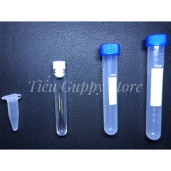 [Giá rẻ] Combo 5 Ống lưu trữ Artemia để dành cho cá (kích thước 1,5ml - 5ml - 10ml - 15ml)