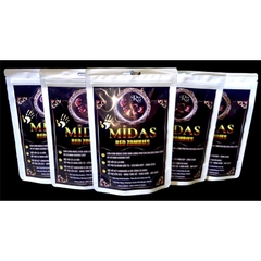 Tôm Trộn Viên cho cá La Hán MIDAS gói 150gram - Red Zoombies