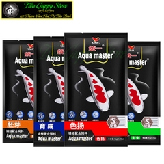 Thức Ăn Cá KOI AQUAMASTER - Thức Ăn Cao Cấp cho Cá Koi | Color Enhacer - Growth - Hi Growth - Staple (Bao 5kg)