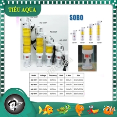 Máy bơm lọc chìm hút cặn HỒ CÁ SOBO AQ-101F / AQ-102F / AQ-103F / AQ-104F