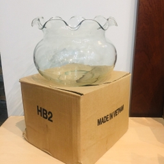 Hồ Cá Thủy Tinh, Bể Cá Thủy Tinh Miệng Bèo - Trang Nhã, Tinh Tế, Thích Hợp Trang Trí Ko Gian Nhỏ