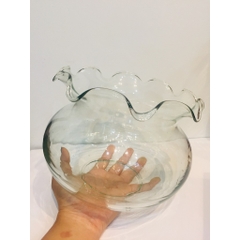 Hồ Cá Thủy Tinh, Bể Cá Thủy Tinh Miệng Bèo - Trang Nhã, Tinh Tế, Thích Hợp Trang Trí Ko Gian Nhỏ