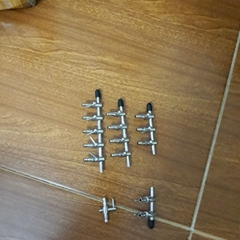 Van Khóa Inox Chia Oxy/CO2 Chuyên Dùng cho Dây Oxy 4-6li