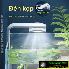 Đèn Led Kẹp Hồ Cá Xoay 90 Độ JENECA - Kiểu Dáng Đẹp, Giúp Hồ Cá Bạn Tỏa Sáng