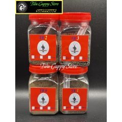 Hủ 50gram Cám TOMBOY TB0 - TB1 - TB2 - TB3 Dạng Chìm và Nổi - Thức Ăn Tốt và Rẻ cho cá Vàng, Betta, Guppy, Crayfish...