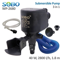 Máy Bơm Chìm và Oxy 3 trong 1 SOBO WP-1200, WP-1680, WP-2680