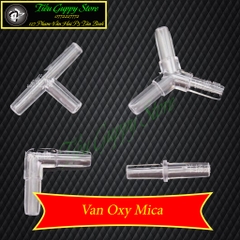 Van Nối Oxy Chữ T | Chữ L | Chữ Y | Chữ I - Chất Liệu Nhựa Tốt
