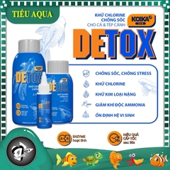 KOIKA DETOX | Dung Dịch khử Clo, Khử Kim Loại Nặng, Giảm Stress, Chống Sốc Chuyên Cho Cá Tép cảnh