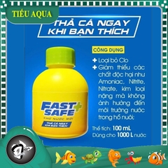 Dung Dịch Khử Nước Mới FAST SAFE - Chuyên Khử Clo và Loại Bỏ Kim Loại Nặng trong Nước