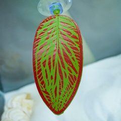 Lá Nhựa Trang Trí Bể Cá Có Cốc Hút – Lá Nghỉ Ngơi, Ẩn Nấp, Làm Tổ cho cá Betta và các loại cá khác