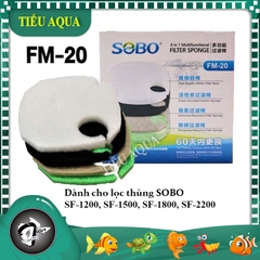Bộ Bông Lọc Đa Năng dành cho Lọc Thùng SOBO - Linh Kiện Thay Thế Cần Thiết