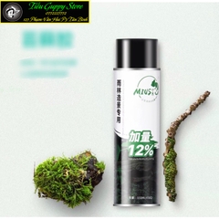 Keo Xịt Dán Rêu Mius Chuyên Dụng Cho Hồ Thủy Sinh , Bể Bán Cạn - Chai 550ML (450gram)
