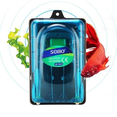Máy Sủi Oxi Hồ Cá Hiệu SOBO 1 vòi 248A và 2 vòi 348A
