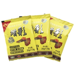 Thức ăn Cá Bảy Màu giá rẻ 20g - Cám Vàng Cá Bảy Màu