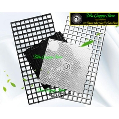Vĩ Lọc Đáy Taiwan có 2 Màu Đen và Trắng - Kích Thước 15x15cm