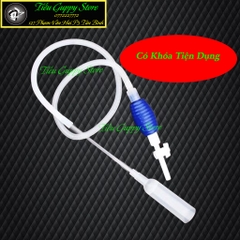 Ống Hút Nước Có Khóa - Dụng Cụ Thay Nước Hồ Cá, Bơm Tay Loại Tốt