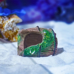 Mô Hình Thùng Gỗ Nhỏ Trang Trí Bể Cá, Tiểu Cảnh, Terrarium, Hòn Non Bộ