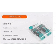 Máy Oxy Vỏ Trong Suốt Sobo AQ009 - AQ013 - AQ016 - AQ1019 | Có từ 1 tới 4 vòi, Kiểu Dáng Mới Lạ