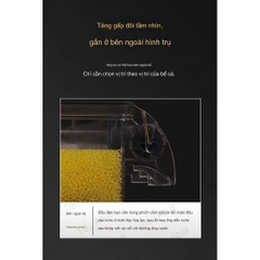 Lọc Tràn Thế Hệ Mới của Sobo - Tích Hợp Máy Bơm và Tặng Kèm theo Nhiều Vật Liệu Lọc AQ16H, AQ17H, AQ18H, AQ19H