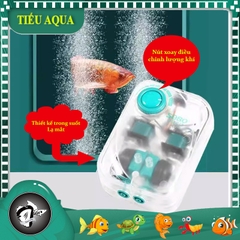 Máy Oxy Vỏ Trong Suốt Sobo AQ009 - AQ013 - AQ016 - AQ1019 | Có từ 1 tới 4 vòi, Kiểu Dáng Mới Lạ