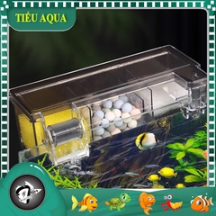 Lọc Tràn Thế Hệ Mới của Sobo - Tích Hợp Máy Bơm và Tặng Kèm theo Nhiều Vật Liệu Lọc AQ16H, AQ17H, AQ18H, AQ19H