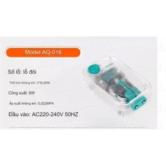 Máy Oxy Vỏ Trong Suốt Sobo AQ009 - AQ013 - AQ016 - AQ1019 | Có từ 1 tới 4 vòi, Kiểu Dáng Mới Lạ