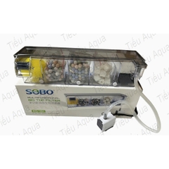 Lọc Tràn Thế Hệ Mới của Sobo - Tích Hợp Máy Bơm và Tặng Kèm theo Nhiều Vật Liệu Lọc AQ16H, AQ17H, AQ18H, AQ19H