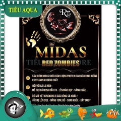 Tôm Trộn Viên cho cá La Hán MIDAS gói 150gram - Red Zoombies