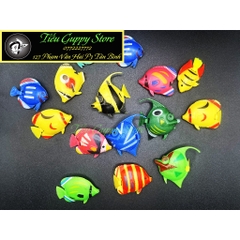 Cá Nhựa - Trang Trí Bể Cá, Hồ Cá Cảnh Thêm Màu Sắc (Mẫu chọn ngẫu nhiên)