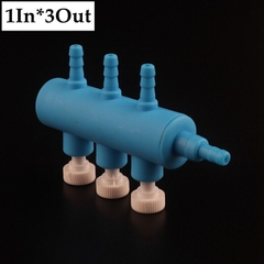 Đầu Chia Oxy Có Van Khóa - Van Oxi Loại Tốt, Sử Dụng Được Dây 4-8mm