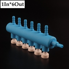 Đầu Chia Oxy Có Van Khóa - Van Oxi Loại Tốt, Sử Dụng Được Dây 4-8mm