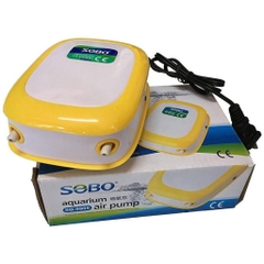 Máy Sủi Oxy SOBO Hồ Cá 1 vòi SB-9903 và 2 vòi SB-9905 - Máy Chạy bền và êm
