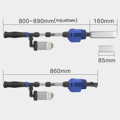 Máy Hút Cặn Hồ Cá Sunsun HXS-02 (16W - 800L/H - 1.6M) - Dụng Cụ Vệ Sinh Bể Cá Dùng Điện