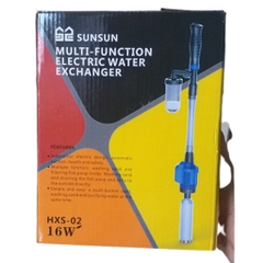 Máy Hút Cặn Hồ Cá Sunsun HXS-02 (16W - 800L/H - 1.6M) - Dụng Cụ Vệ Sinh Bể Cá Dùng Điện
