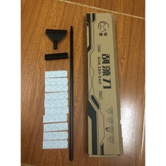 Dao Cạo Rêu Inox Màu Đen Chuyên Dùng Cho Hồ Thủy Sinh (Tặng kèm 5-10 lưỡi dao)