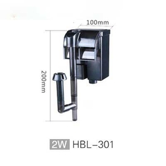 Lọc Thác Treo Hồ Cá Mini SUNSUN HBL 301, 501 701 Tích Hợp Lọc Váng