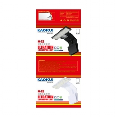 Đèn Led Kẹp Hồ Mini Kaokui KK-X3 | 3 Chế Độ Màu Tùy Chọn Cho Hồ Cá