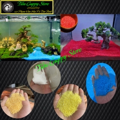 1kg Cát Màu - Cát Thạch Anh Nhiều Màu Sắc Trang Trí Bể Cá