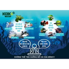 Men Vi Sinh Koika OBIO - Vi Sinh Cao Cấp Dành Cho Cá Cảnh