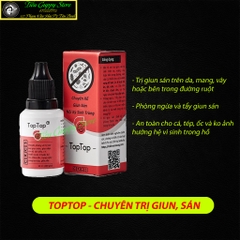 TOPTOP - Chuyên Xử Lý Giun, Sán, Đường Ruột Cho Cá
