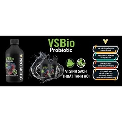 VSBIO - Probiotic Vi Sinh Sạch - Hết tanh hôi và làm trong nước hồ cá (chai 100ml)
