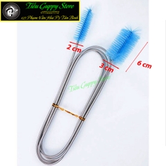 Dây Lò Xo Cọ Rửa Vệ Sinh Đường Ống Nước, Ống In Out Hồ Cá (dài 160cm)