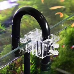 Kẹp Ống In Out Mica - Kẹp giữ ống in out bể thủy sinh - Sử dụng cho ống Phi 16-20