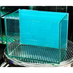 Hồ Cá Nền Xanh Biển Giá Rẻ Kích Thước 20x12x15cm - Thích hợp để bàn, nuôi cá cảnh nhỏ, betta, guppy
