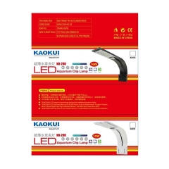 Đèn Led Kẹp 1 bên Siêu Sáng M280 3 Chế Độ Màu - Dễ sử dụng cho hồ từ 40cm trở lại