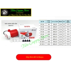 Máy Bơm Chìm Bể Cá BAOYU - BY102 15w BY103 30w BY104 40w BY105 50w BY106 75w BY 107 90w