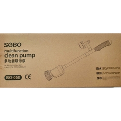 Máy Hút Cặn, Vệ Sinh Hồ Cá Tích Hợp Bơm SOBO BO-028 BO-058