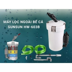 Lọc Phụ SUNSUN 602 603 604 - Lọc Nước Hiệu Quả, Vận Hành Êm Ái